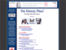 Tablet Screenshot of dedicated.historyplace.com